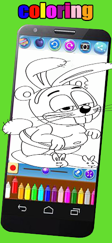 gummy bear coloringのおすすめ画像5
