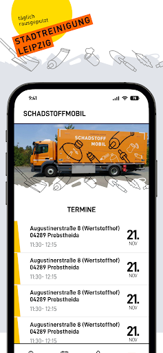 Stadtreinigung Leipzig Screen 3