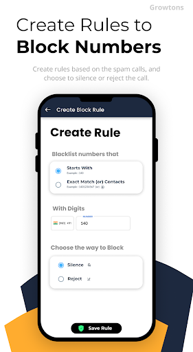 Unknown Call & Contact Blocker Screen 3