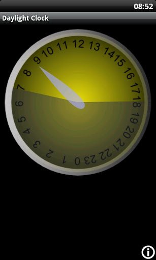 Daylight Clock Screen 3
