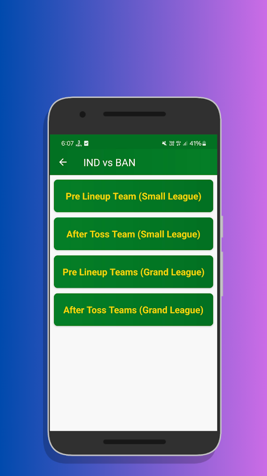 #8. FantasyGlory: GL, SL, H2H Team (Android) 由: Glory Prediction