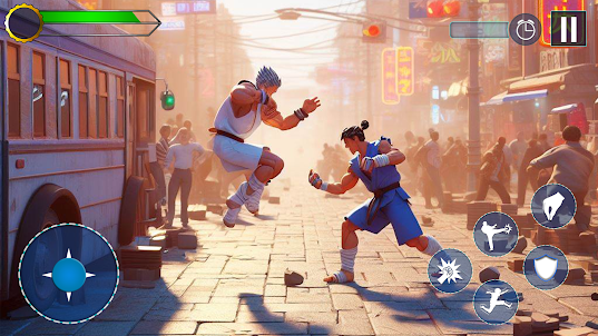 Kung Fu Fighter Boxing Games
