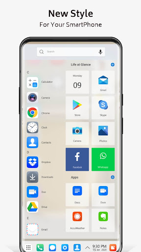 P50 Theme for Launcher Screen 2