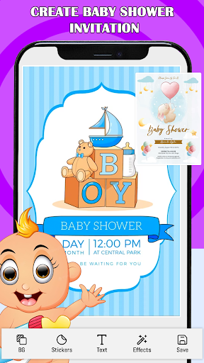 Baby Shower Invitation Maker Screen 3