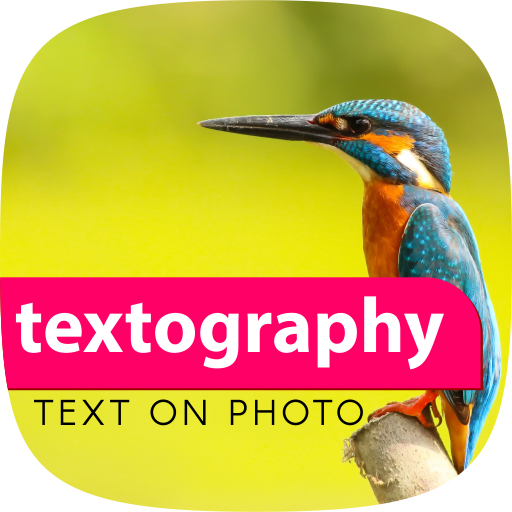 Textography: Text on Photo  Icon