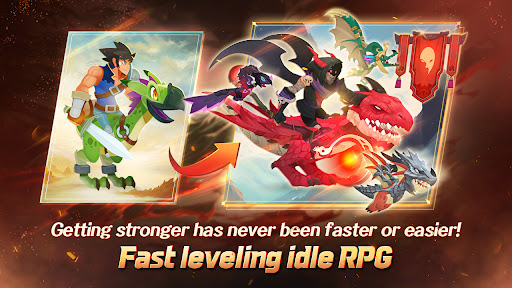 Android application Dragon Rider Idle screenshort