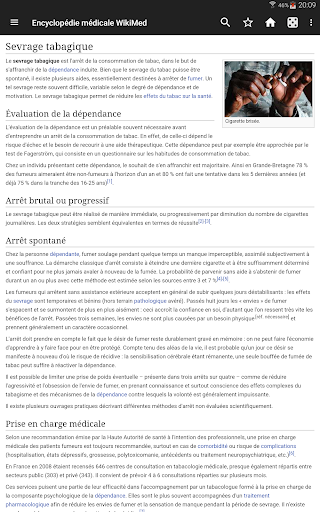 WikiMed - Wikipu00e9dia mu00e9dicale hors-ligne  Screenshots 4