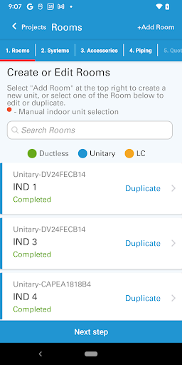 Daikin SplitXpress Screen 3