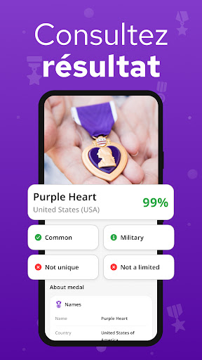 Identifier médaille - Medalium screenshot 2