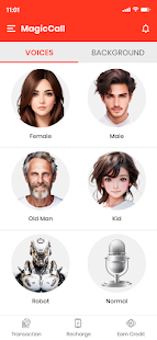 MagicCall App Screenshot