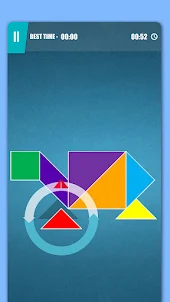 Tangram puzzle : polygram game