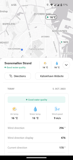 Swimming Water Quality Denmark Screen 2