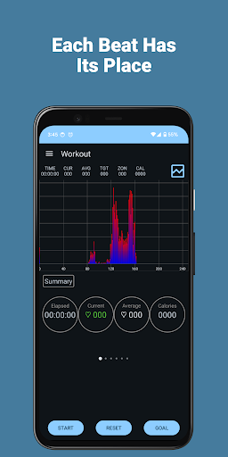 Screenshot of Live Heart Rate Pro