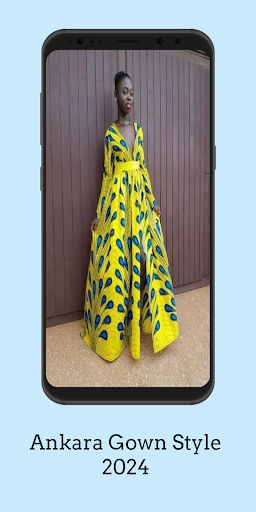 Ankara Gown Style 2024