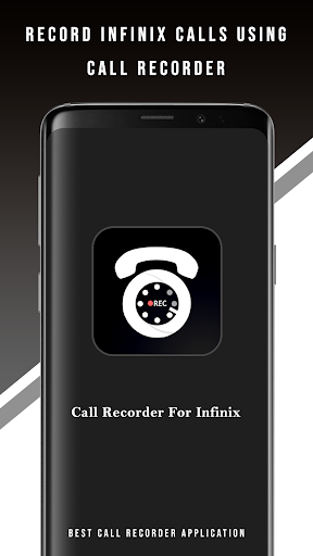 Android application Infinix Call Recorder screenshort