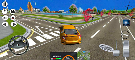 Crazy Taxi Driving Car Games