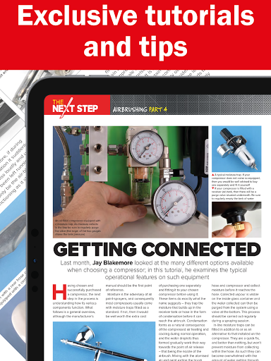 Screenshot of Airfix Model World Magazine