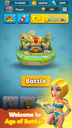 Android application Age of Battles screenshort