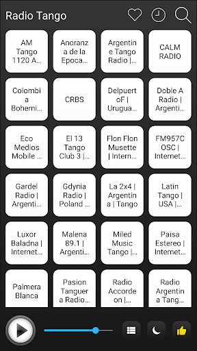 Android application Tango Radio FM AM Music screenshort