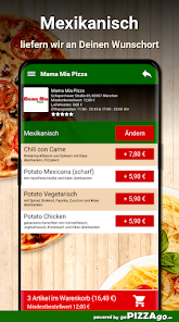 Captura de Pantalla 6 Mama Mia Pizza München android