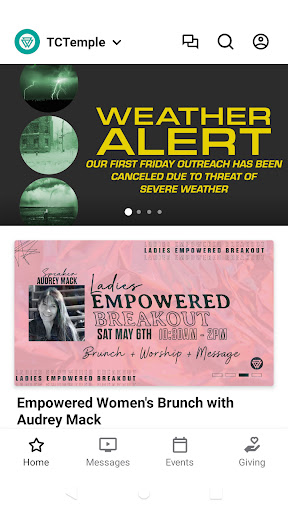 Android application Trinity Church of Temple screenshort