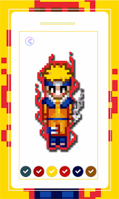 Sharingan Pixel Art - Screenshot 1