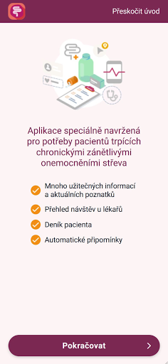 Android application IBDPodKontrolou screenshort