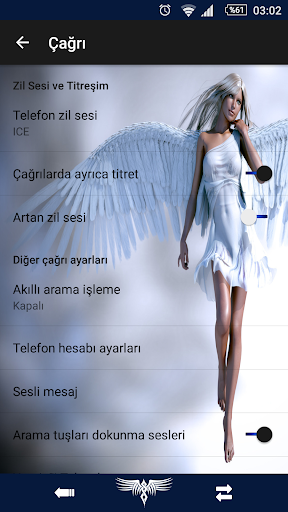 For Xperia Theme Angel Wings