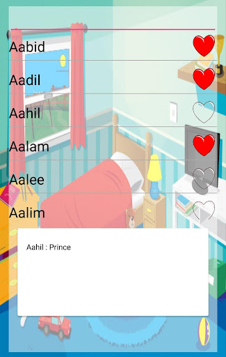 Muslim Names Screen 3