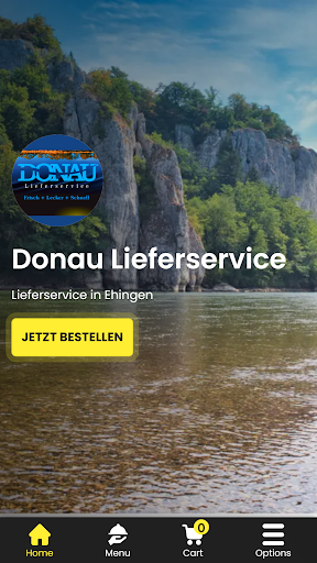 Android application Donau Lieferservice screenshort