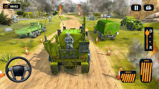 US Army Truck Driving Games