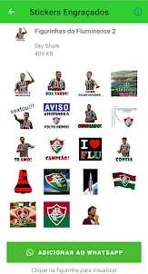 Stickers Engraçados Fluminense