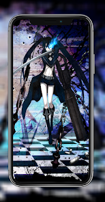 Imágen 3 Black Rock Shooter Anime Wallp android