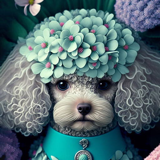 poodle wallpaper logo