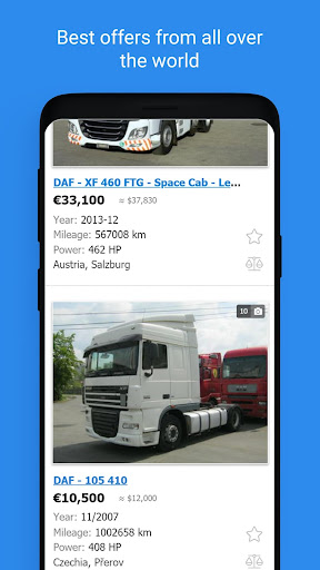 Autoline: trucks and equipment Screen 2