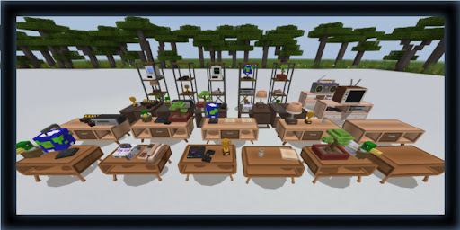 Android application Retro Furniture Mod for MCPE screenshort