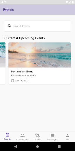 Destinations Inc. Screen 2