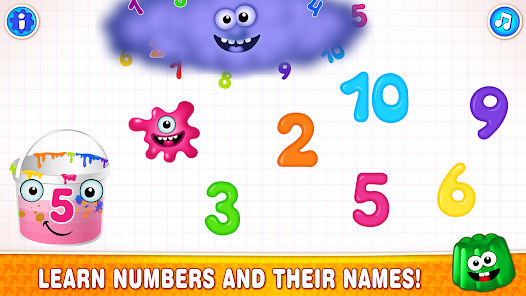 Learning numbers for kids! 2.1.0 APK + Mod (Unlimited money) إلى عن على ذكري المظهر