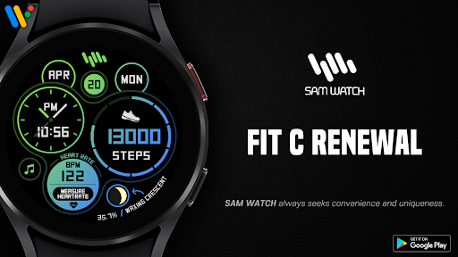 Android application SamWatch FIT C Renewal screenshort