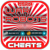 Cheats For War Robots Hack Joke App - Prank! icon