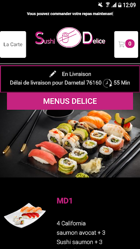 Sushi Delice Screen 3