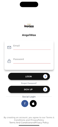 Android application Angel Wax screenshort
