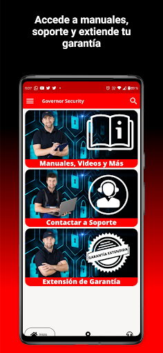 Android application Governor University screenshort