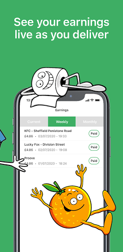 Delivery Drop Driver Screen 3
