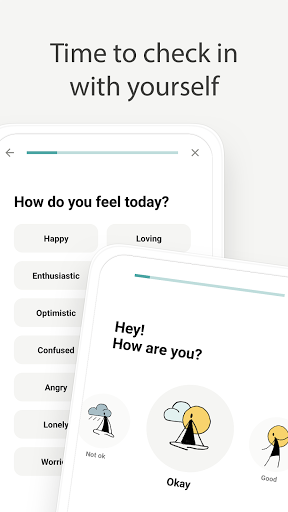 Reflect - guided daily journal Screen 2