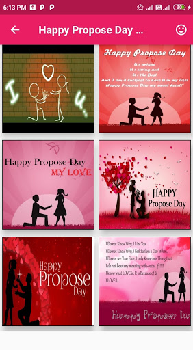 Propose Day Photo Images Status Messages