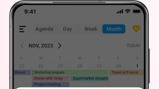 Calendar Planner – Agenda App Mod APK 2.01.06.1103 (Unlocked)(Pro) Gallery 3