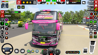 Bus Driving Games Simulator 3d - Screenshot 1