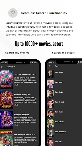 MSmdb: Movies,TV Shows ,Actors Screen 2