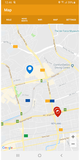 V3Nity TrackMe Screen 2